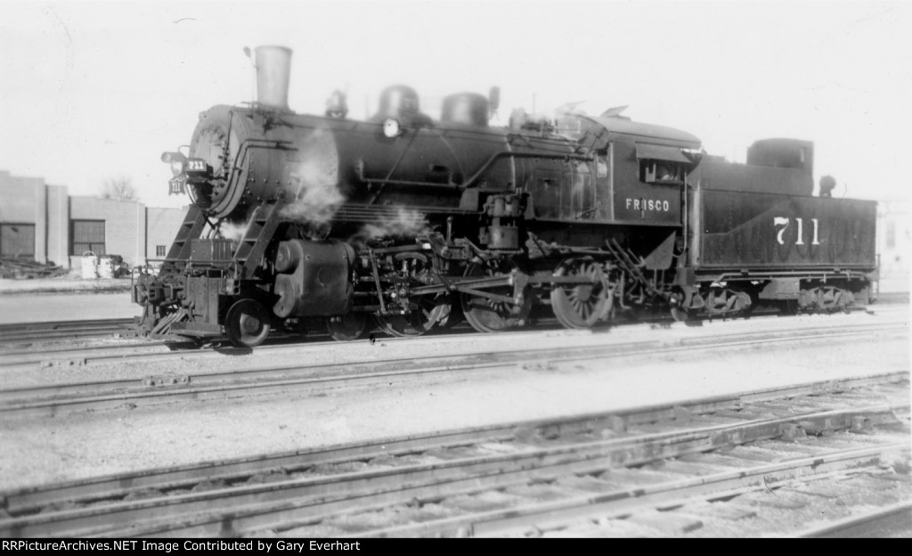 SLSF 4-6-0 #711 - St Louis-San Francisco